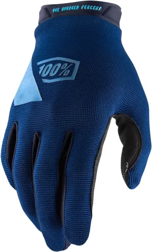 100% RIDECAMP Men's Motocross & Mountain Biking Gloves - Lightweight MTB & Dirt Bike Riding Protective Gear