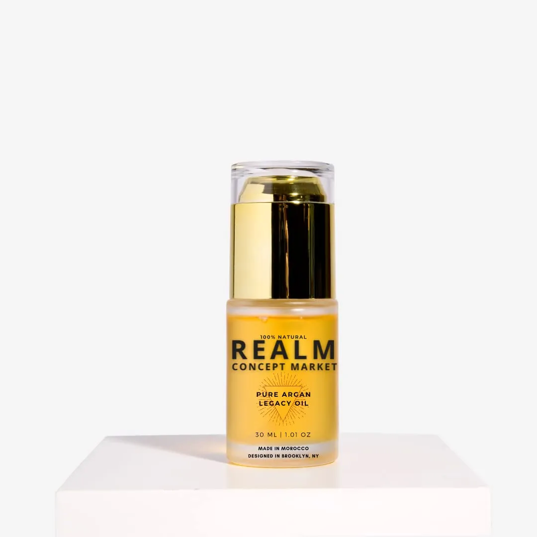 1.017 fl oz, 100% Pure Argan Oil, Nourishing, Hydrating for skin and hair