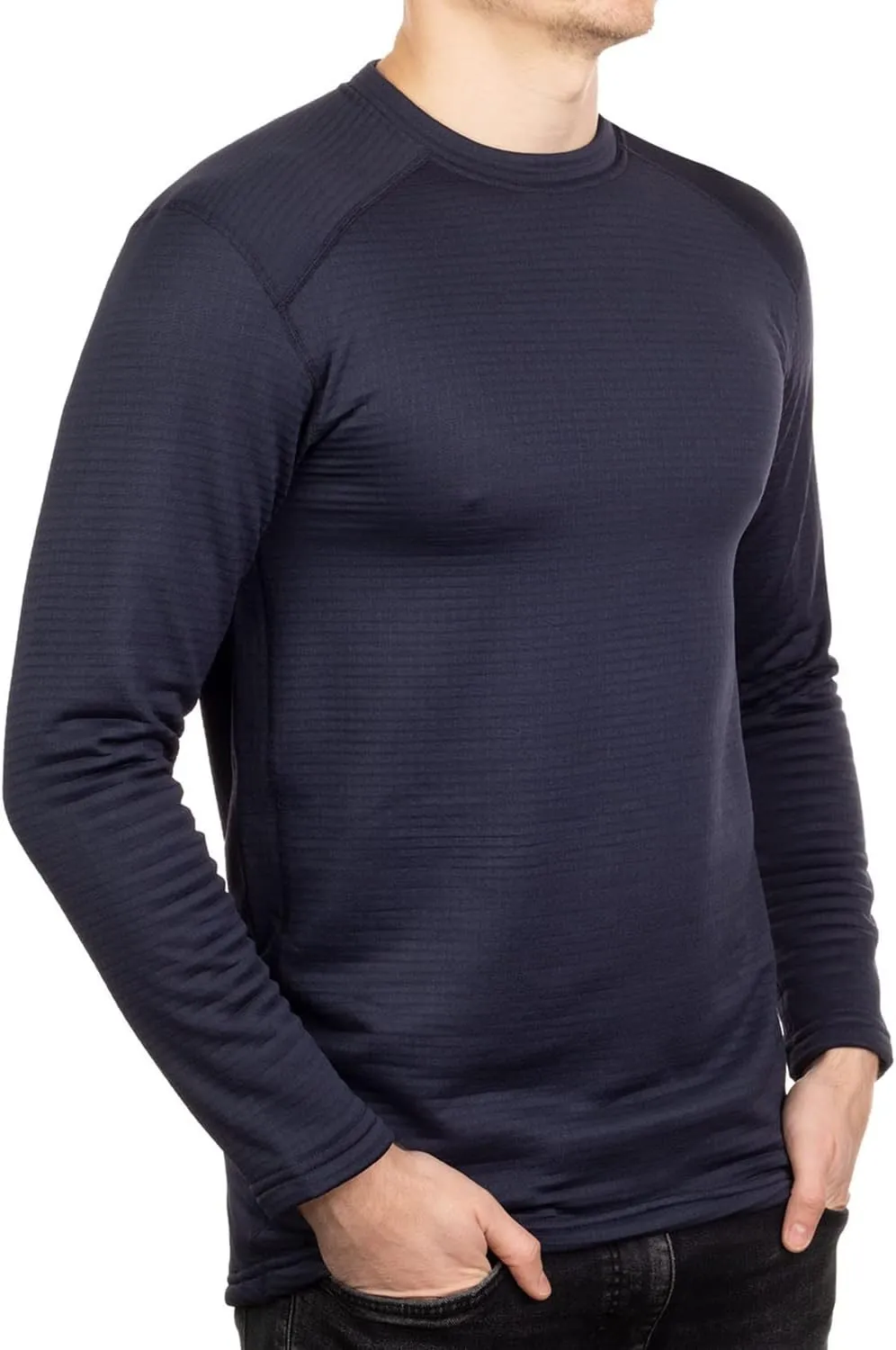 281Z Mens Polartec Power Grid Thermal Base Layer - Long Sleeve T-Shirt - Hiking Trekking Outdoor - Terrain Reliability Line