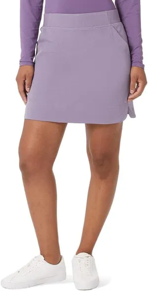 32 Degrees Cool Women's Stretch Woven Skort | Slip-On | Elastic Waistband | Office | Tennis | Golf