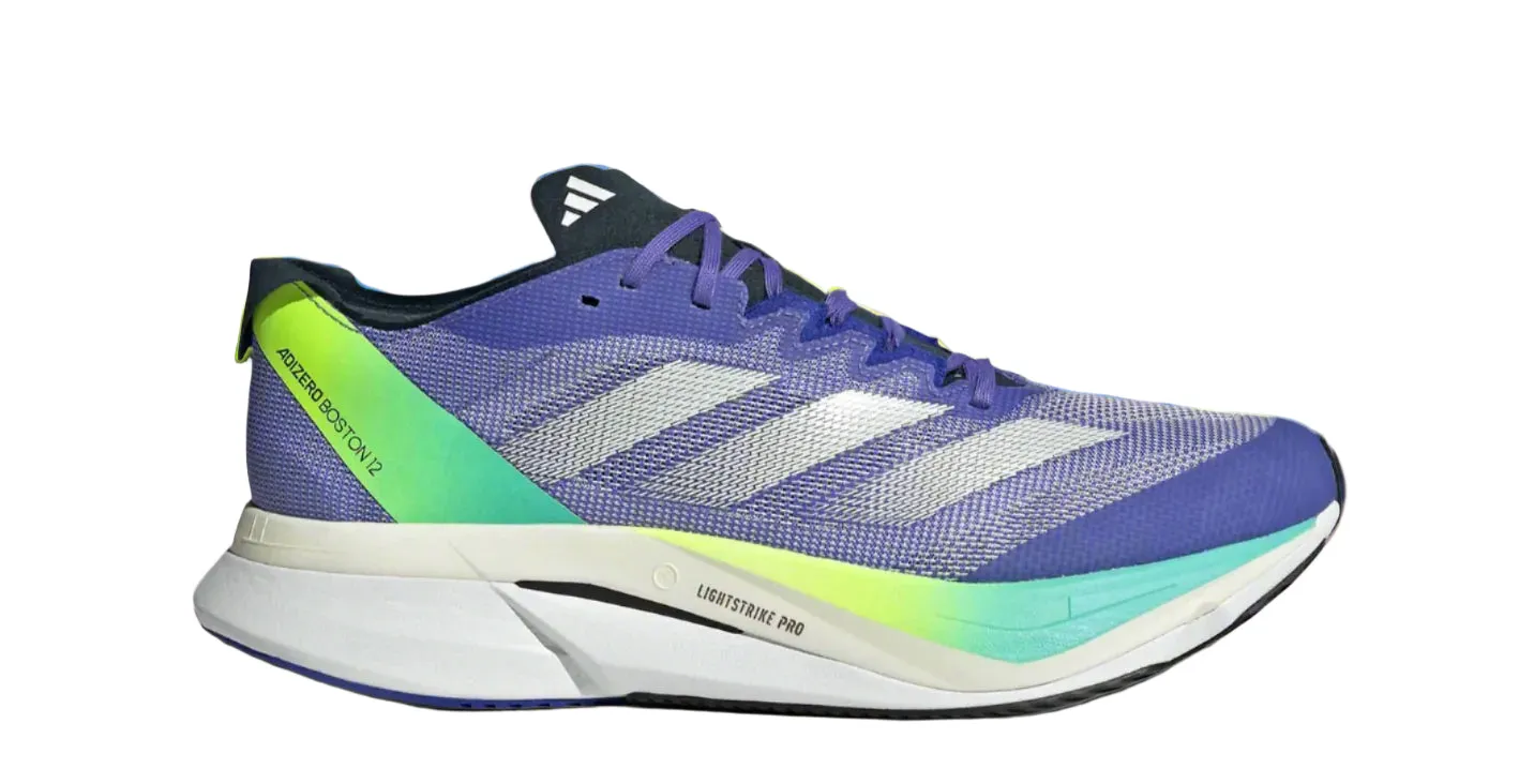 Adidas Adizero Boston 12 Cobalt Blue Sneakers Limited Tribute Edition