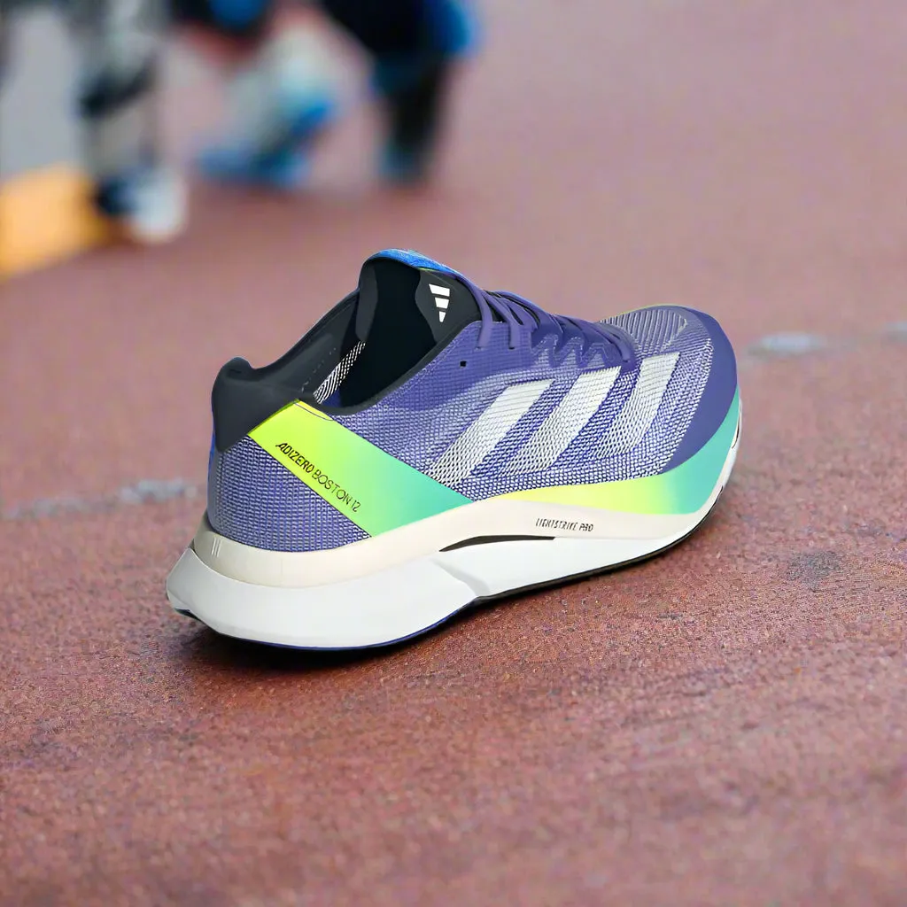 Adidas Adizero Boston 12 Cobalt Blue Sneakers Limited Tribute Edition