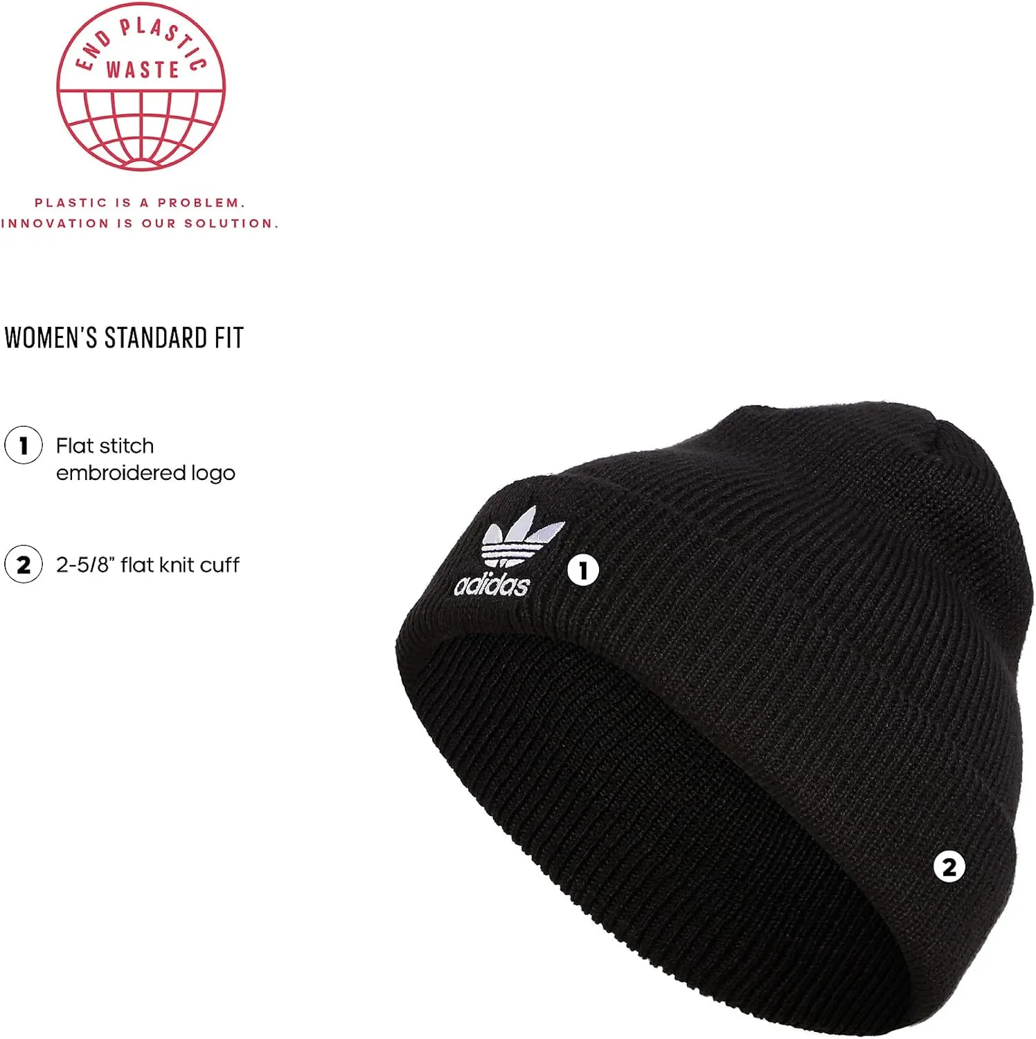 adidas Originals Women's Trefoil Beanie