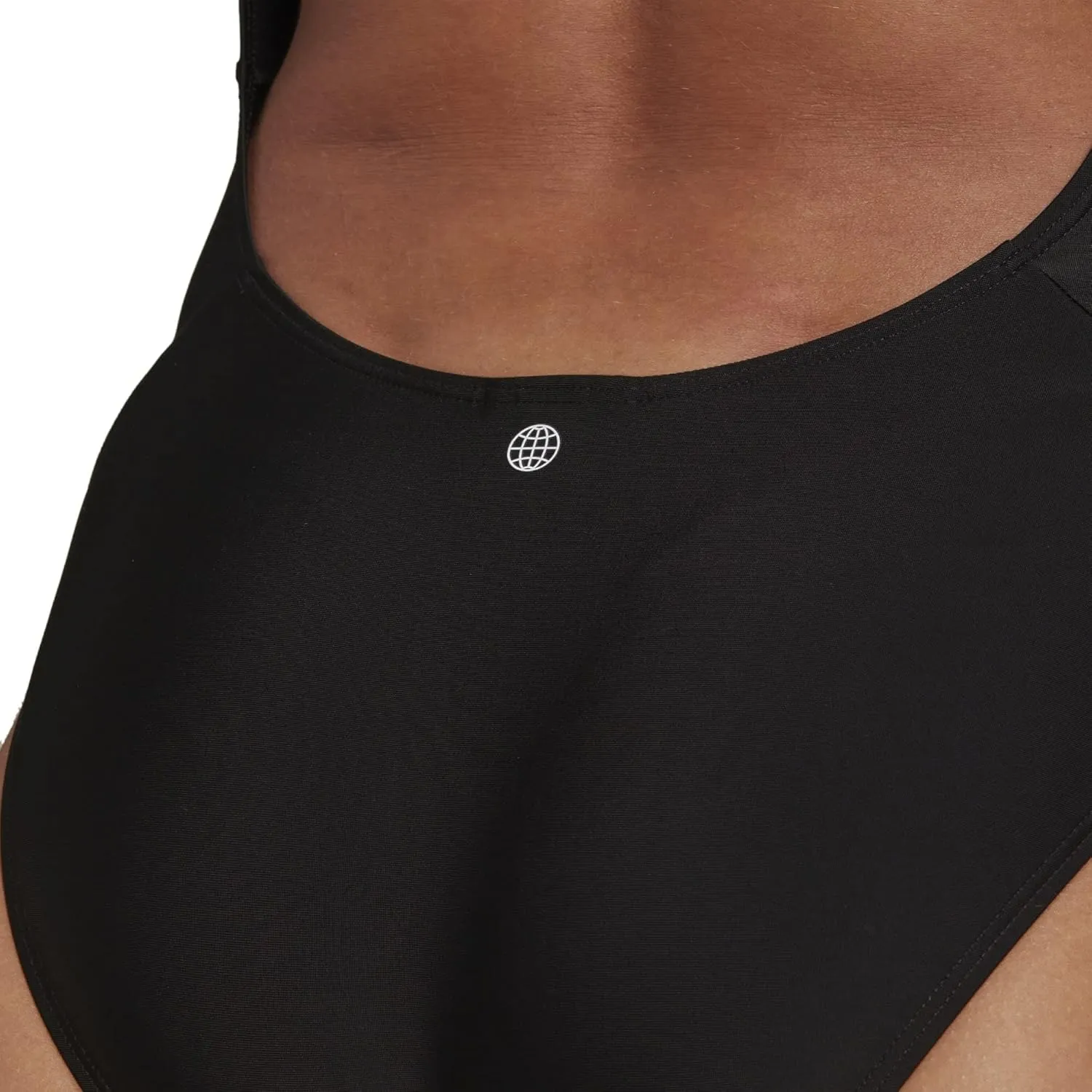 adidas Women's Mid 3-Stripes Swimsuit