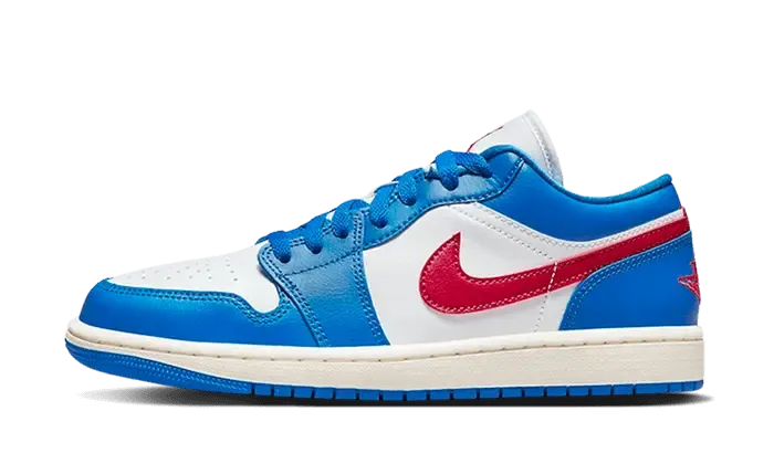 Air Jordan 1 Low Sport Blue Gym Red (W)