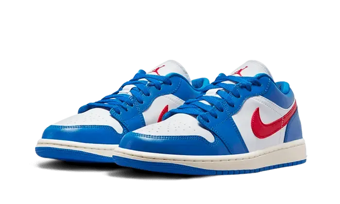 Air Jordan 1 Low Sport Blue Gym Red (W)