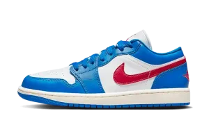 Air Jordan 1 Low Sport Blue Gym Red (W)