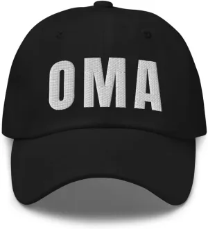 Airport Code OMA Hat Omaha Nebraska NE Dad Cap Embroidered Dad Hat Baseball Cap with Adjustable Buckle Strap