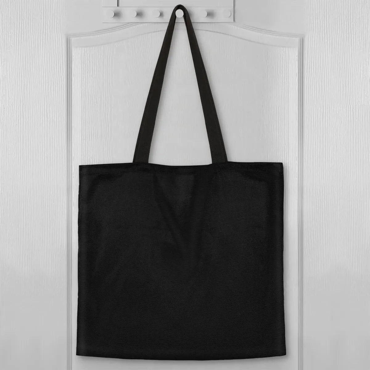 Airy Blue Canvas Tote Bag for Women Men Stylish Tote Handbag Shoulder Bag Reusable Grocery Bag