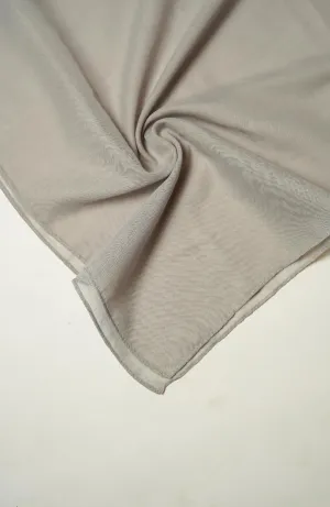 Airy Cotton Hijab-Pearl Grey