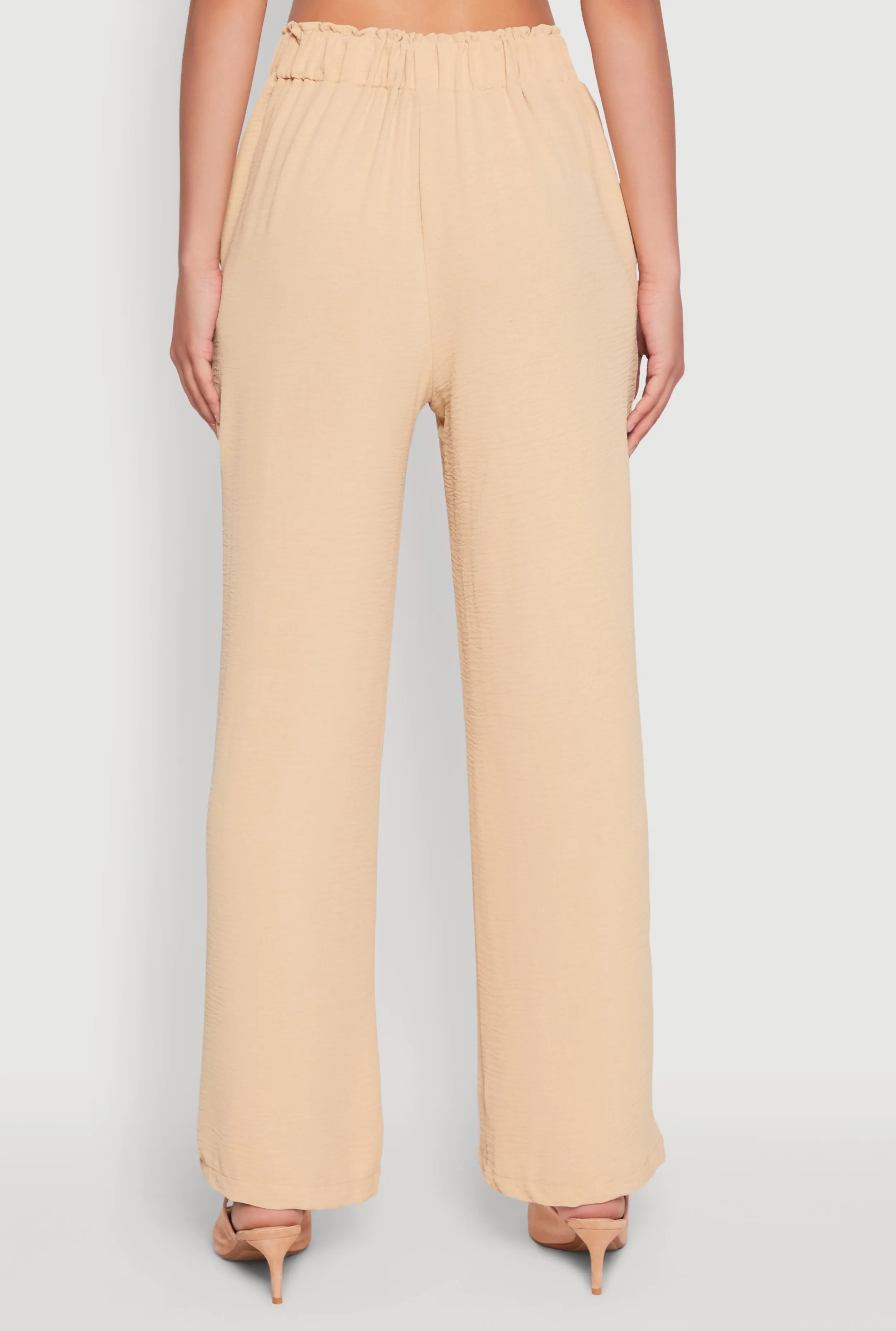 Airy Pull On Dress Pants