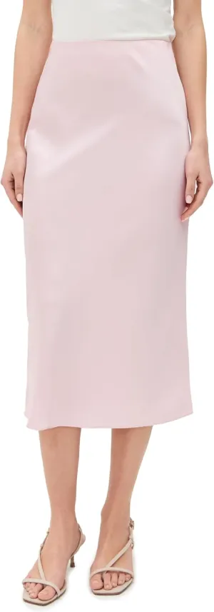 alice   olivia Women's Maeve Mid-Length Slip Skirt