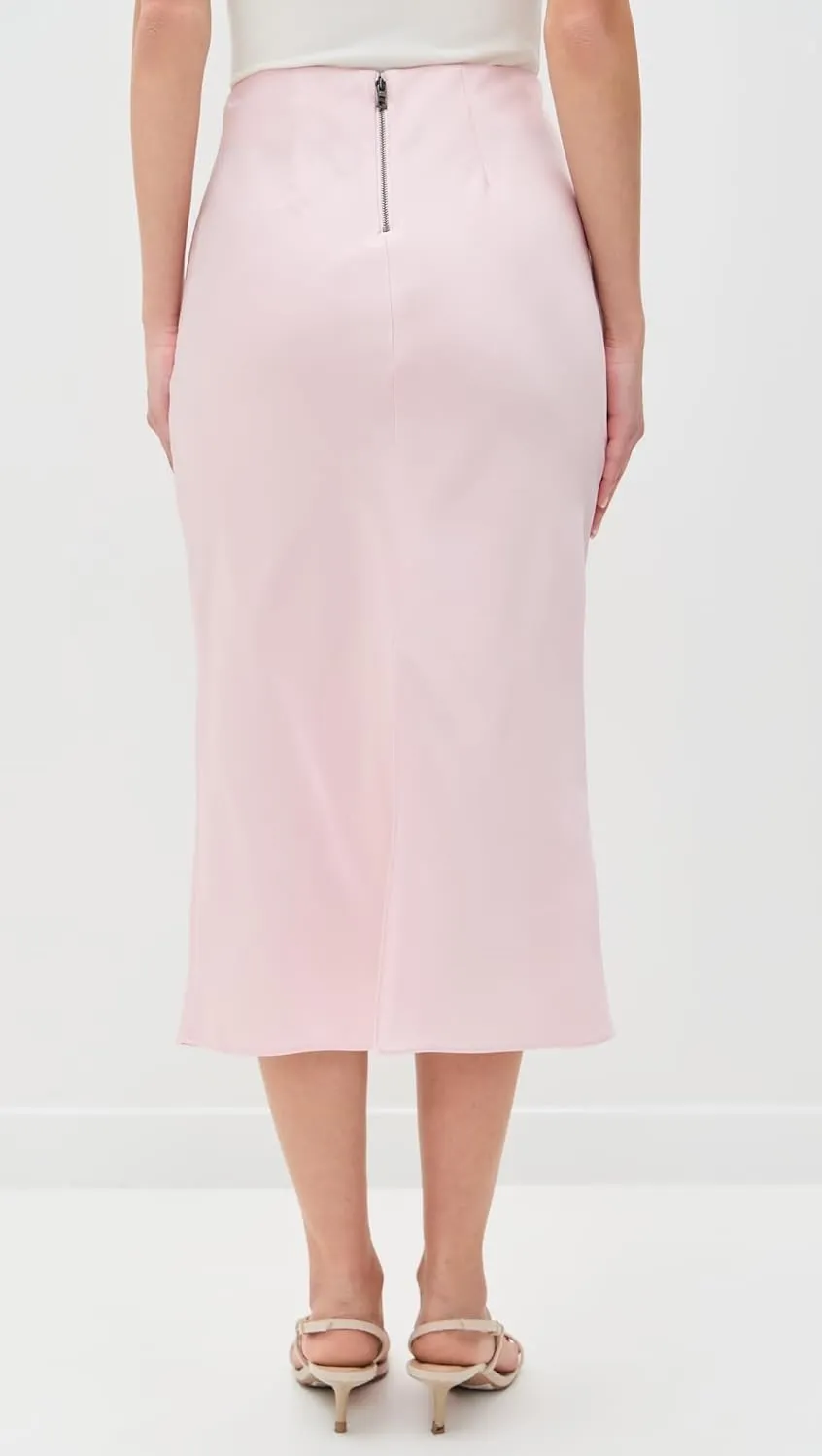 alice   olivia Women's Maeve Mid-Length Slip Skirt