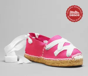 Alpargatas fucsia