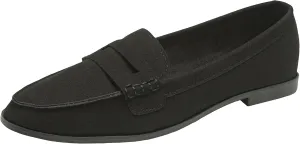 Alpine Swiss Abby Womens Penny Loafers Slip On Flats Comfortable Office Shoes