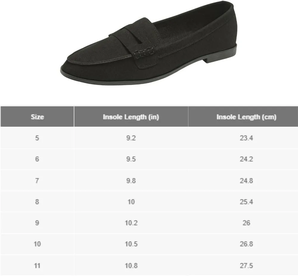 Alpine Swiss Abby Womens Penny Loafers Slip On Flats Comfortable Office Shoes