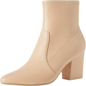 Amazon Essentials Women's Fitted Stretch Heel Boot