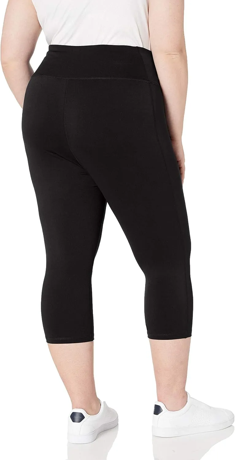 Amazon Essentials Women's Performance High-Rise Capri Legging (Available in Plus Size)