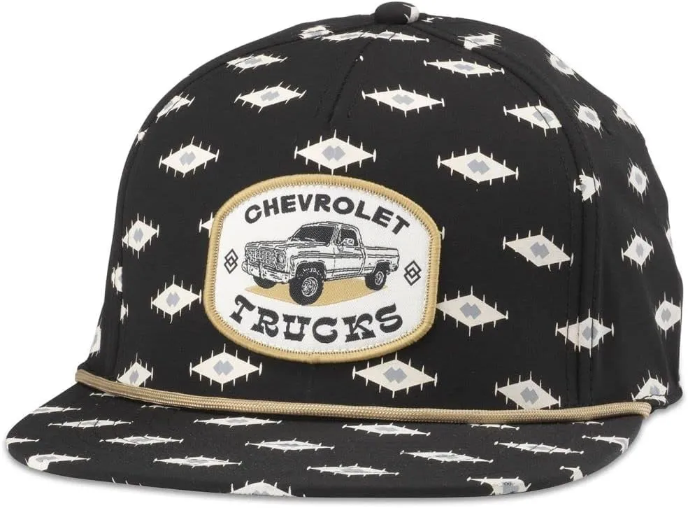 AMERICAN NEEDLE Chevrolet Chevy Patch Unisex Adjustable Snapback Baseball Hat