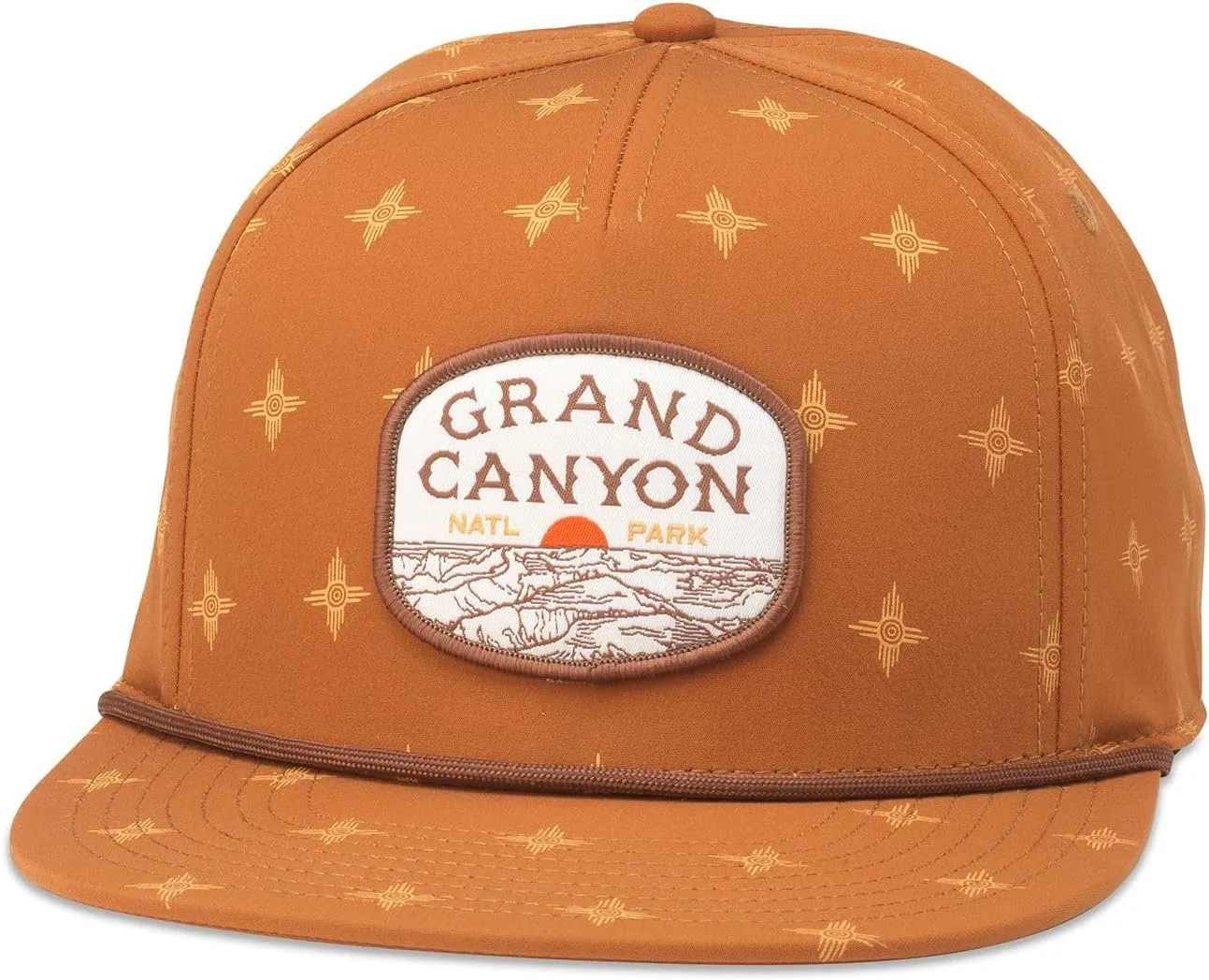 AMERICAN NEEDLE Grand Canyon National Park Mojave Adjustable Snapback Baseball Trucker Hat (23007A-GCNP-HAZ)