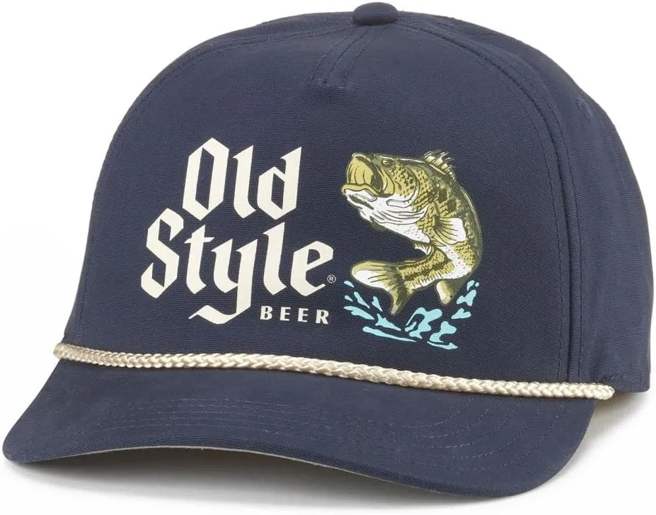 AMERICAN NEEDLE Old Style Beer Unisex Adjustable Snapback Baseball Hat