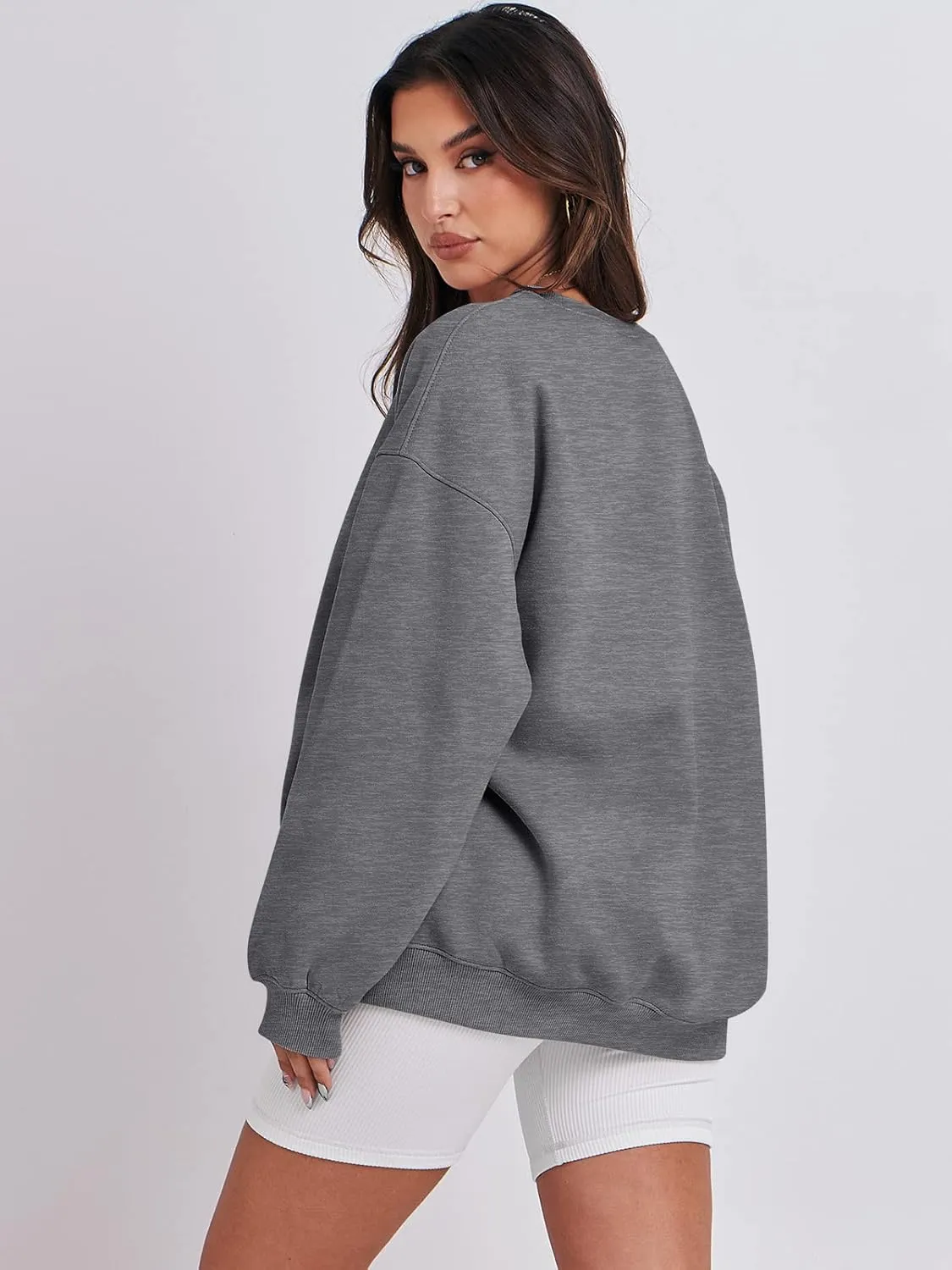 ANRABESS Oversized Sweatshirt for Women Crewneck Y2K Hoodies Fleece Casual Comfy Pullover Top Fall Outfits Clothes 2025