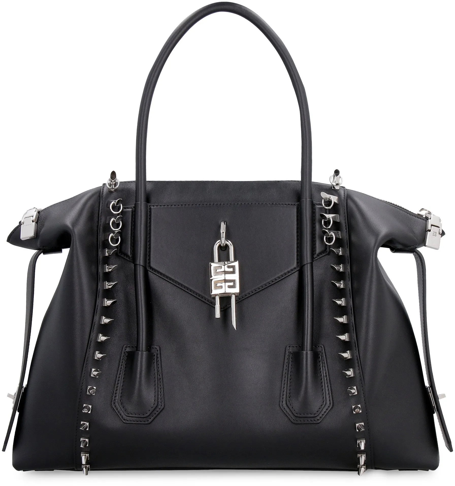 Antigona Lock Soft leather tote
