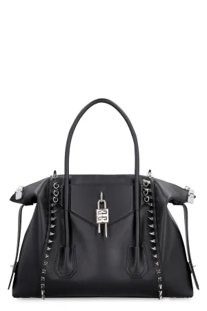 Antigona Lock Soft leather tote