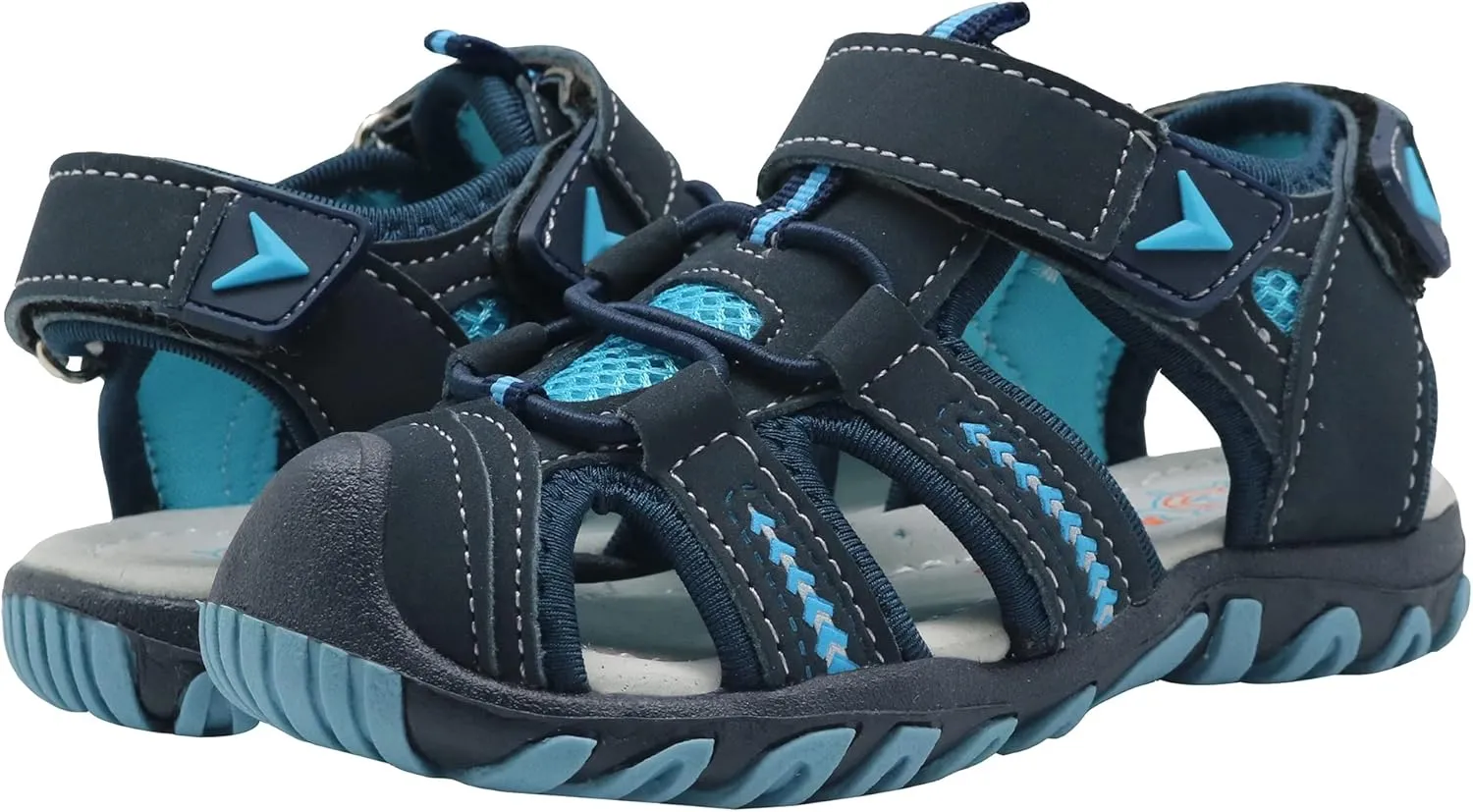 Apakowa Kid's Boy's Girl's Soft Sole Close Toe Sport Beach Sandals (Toddler/Little Kid)