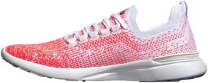 APL Athletic Propulsion Labs Men's Techloom Breeze Sneaker, White/Impulse Red/Ombre, 11