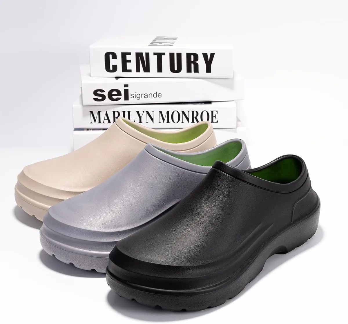 Armadillo Chef Shoes Men Women Chef Shoes for Women Men Slip On Chef Clogs for Men Slip Resistant Waterproof Work Shoes Lightweight Kitchen Nurse Shoes