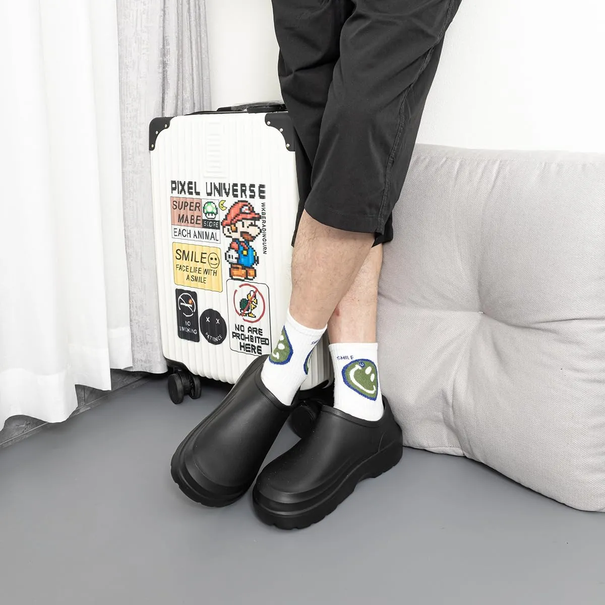 Armadillo Chef Shoes Men Women Chef Shoes for Women Men Slip On Chef Clogs for Men Slip Resistant Waterproof Work Shoes Lightweight Kitchen Nurse Shoes