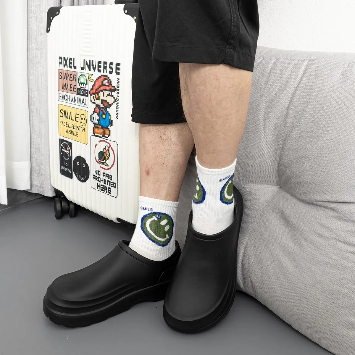 Armadillo Chef Shoes Men Women Chef Shoes for Women Men Slip On Chef Clogs for Men Slip Resistant Waterproof Work Shoes Lightweight Kitchen Nurse Shoes