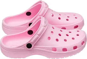 ARRIA AirClog Chunk & Classic Shoes, Unisex, Lightweight Slip-On Clogs with 360° Comfort, Breathable, Quick-Dry, Customizable Charms for Travel, Beach, Nurses, Gym & Home