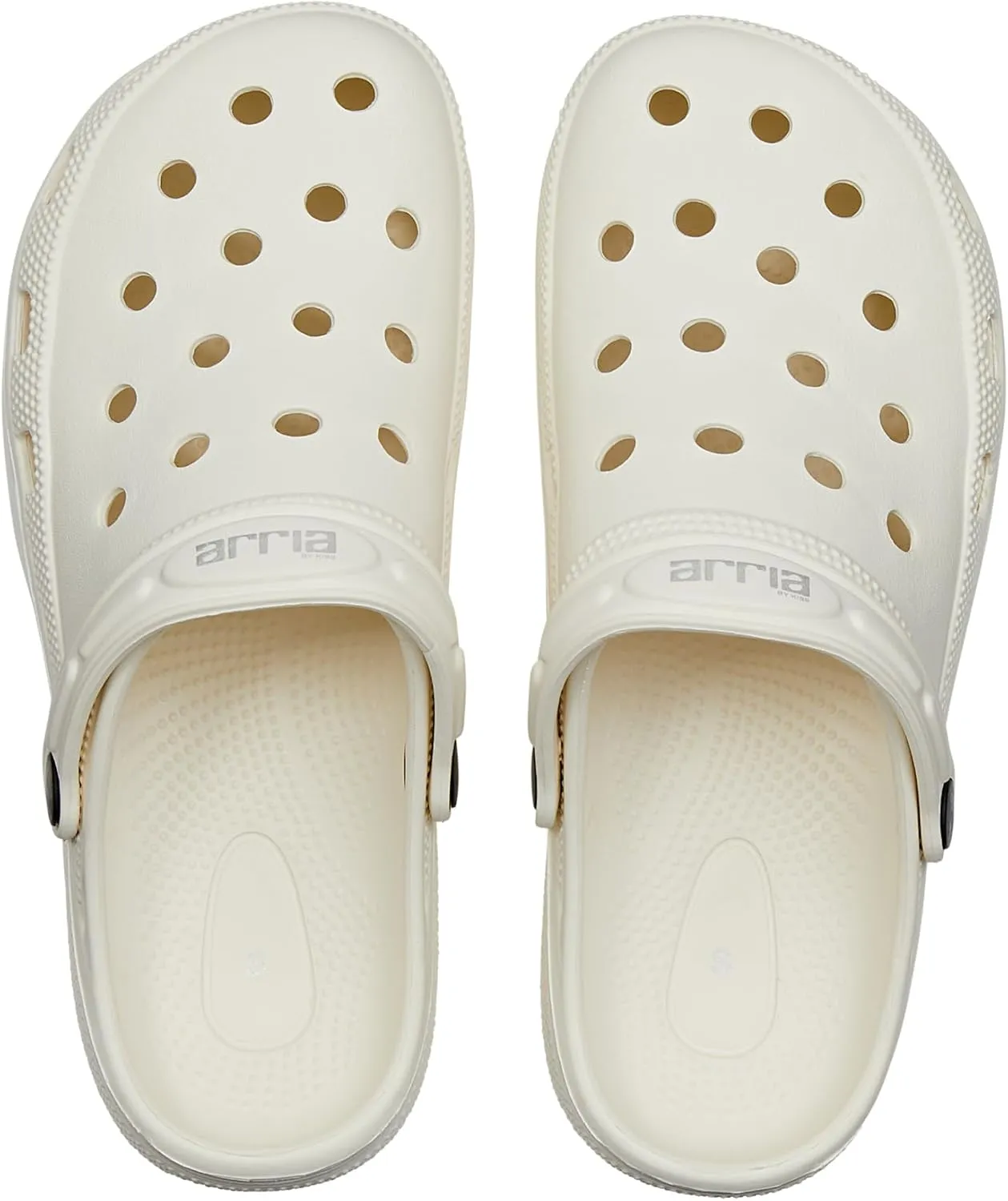 ARRIA AirClog Chunk & Classic Shoes, Unisex, Lightweight Slip-On Clogs with 360° Comfort, Breathable, Quick-Dry, Customizable Charms for Travel, Beach, Nurses, Gym & Home