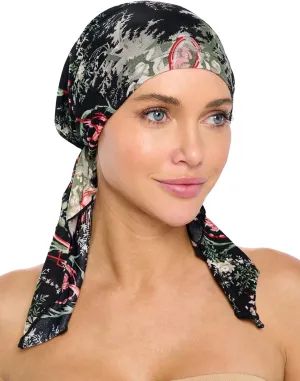 Ashford & Brooks Pre Tied Bandana Turban Chemo Head Scarf Sleep Hair Cover Hat