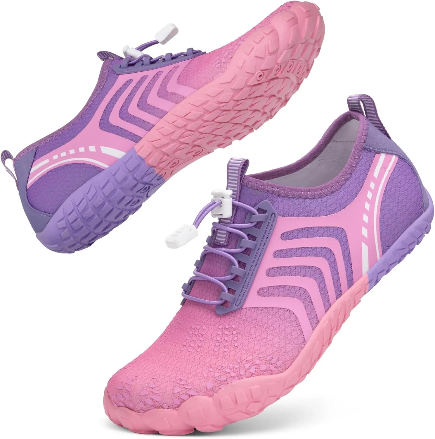 ATHMILE Barefoot Shoes Women Water Shoes Wide Toe Non-Slip Aqua Beach Quick-Dry for Swim Kayak Lake Pool River Hiking Surfing Boating Fishing Diving Cruise Ship Essentials