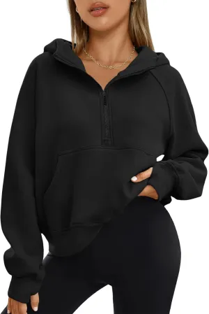 AUTOMET Womens Hoodies Fleece Fall Fashion Outfits Workout Sweatshirts Winter Jackets Oversized Pullover Tops Clothes 2025