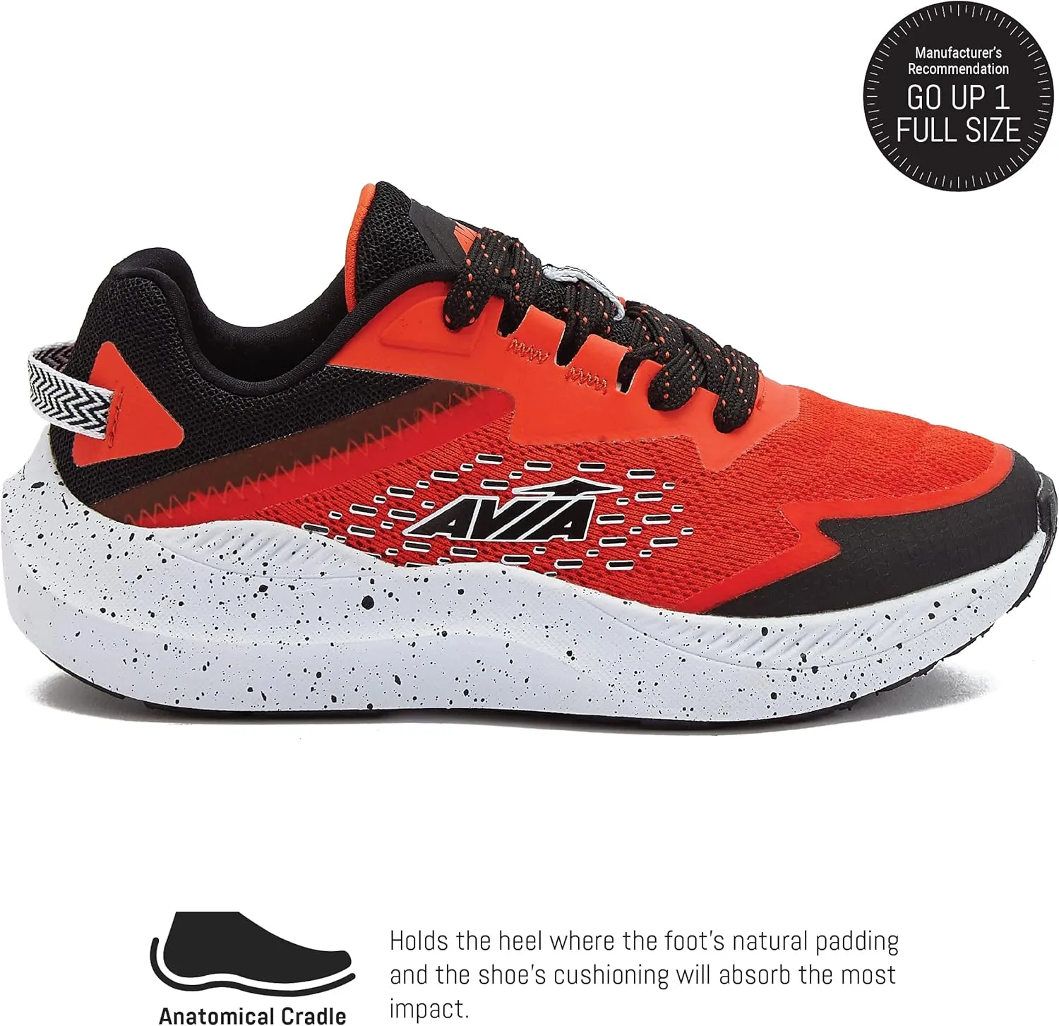 Avia Avi-Storm Boys' Sneakers - Lightweight Tennis, Athletic, Running Shoes for Boys - Toddler, Little Kid, and Big Kid Sizes 11 to 6