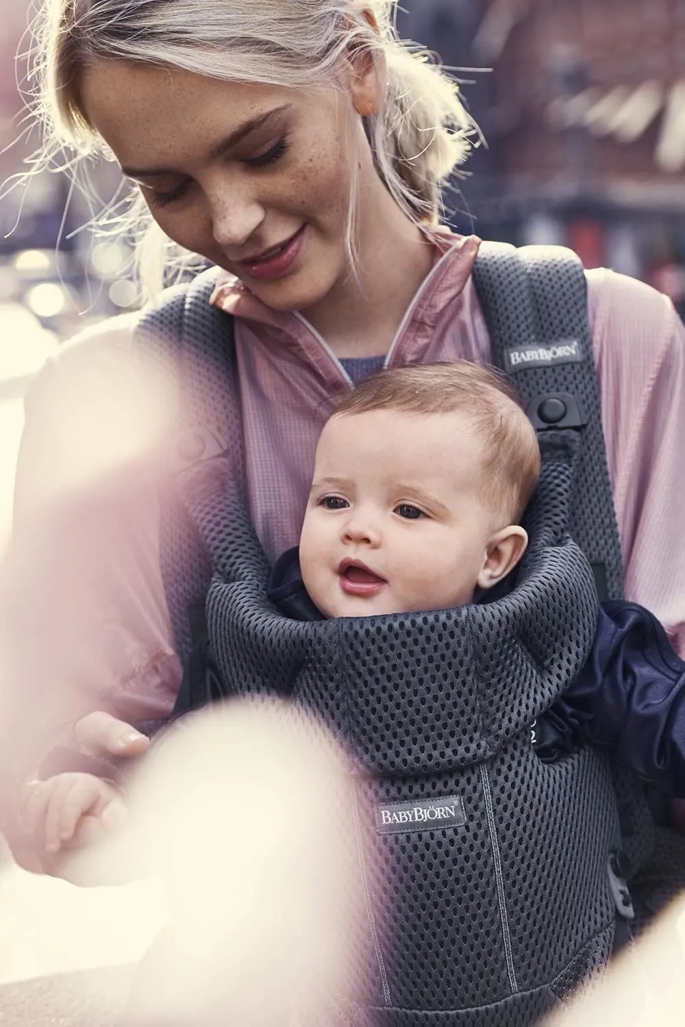 BabyBjörn Baby Carrier Free, 3D mesh, Anthracite