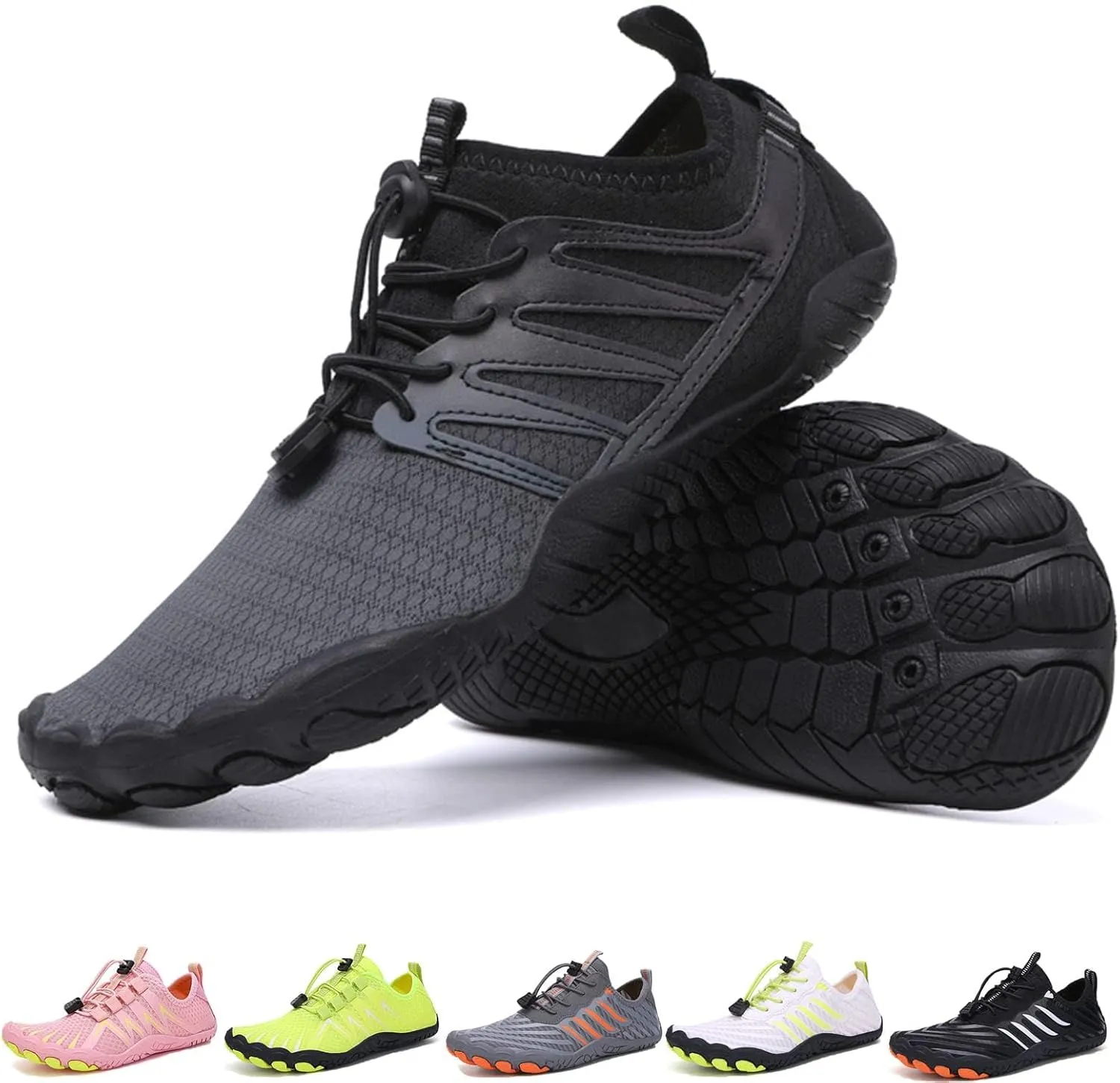 BareStep Active Minimalist Grounding Footwear, Slip-On Design for Men Women, Water Sports, Hiking, Beach Activities