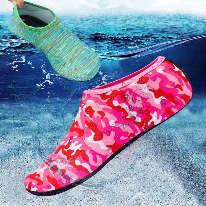 Beach Swimming Water Sport Socks Barefoot Sneaker Gym Yoga Fitness Dance Swim Surfing Diving Snorkeling Shoes for Kids Men Women