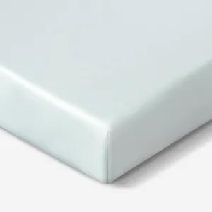 Bedgear Baby Hyper-Linen Performance Crib Sheet - Deflects Heat and Fitted Crib Sheet, Soft and Airy Feel, Light Green