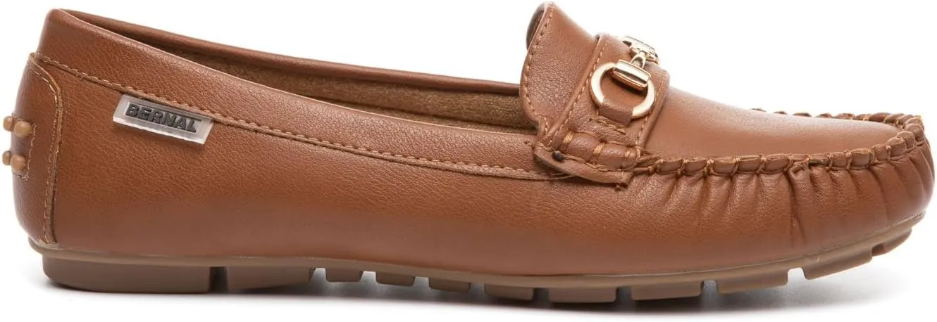 Bernal Women Penny Loafers Casual Comfortable Slip On Flat Shoes Driving Loafers Work Walking Shoes