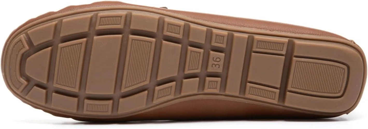 Bernal Women Penny Loafers Casual Comfortable Slip On Flat Shoes Driving Loafers Work Walking Shoes