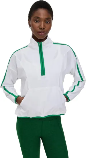 Beyond Yoga Women's Contrast Half Zip Pullover