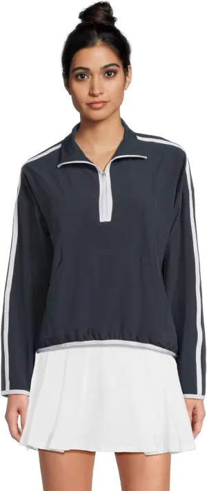 Beyond Yoga Women's Contrast Half Zip Pullover