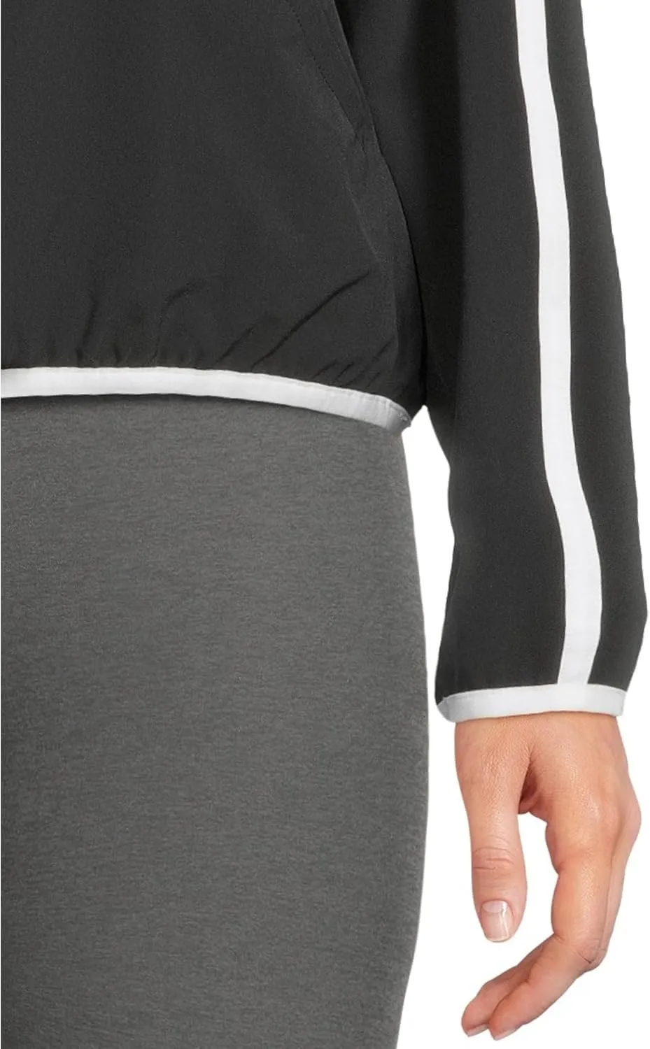 Beyond Yoga Women's Contrast Half Zip Pullover