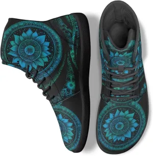 Binienty Zero Drop Sole Barefoot Men's Women's PU Leather Flat Minimalist Barefoot Sneakers Athletic Shoes Waterproof