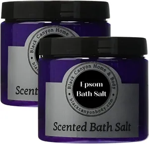 Black Canyon Red Clover & Tea Scented Epsom Salt Bath Soak, 16 Oz (2 Pack)